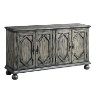 Acme Pavan Console Table In Rustic Gray Ac00199(D0102H7Cbn2)