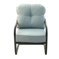 Spring Chair, Light Blue, Set Of 2(D0102H7Cc46)