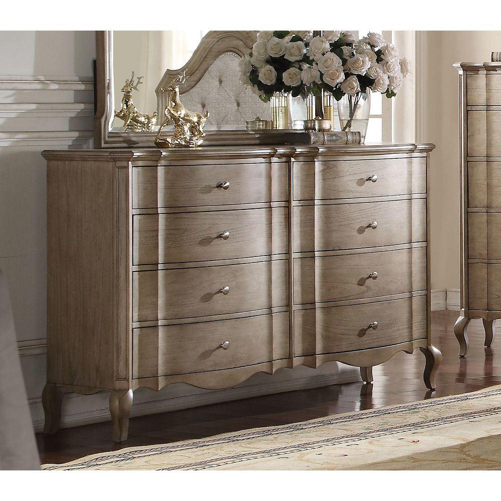 Acme Chelmsford Dresser In Antique Taupe 26055(D0102H7Ci1T)