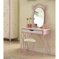 Acme Priya Ii Vanity Set In White & Light Purple 30539(D0102H7Cifj)