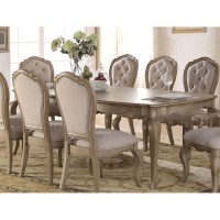 Acme Chelmsford Dining Table In Antique Taupe 66050(D0102H7Clkx)