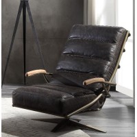 Acme Ekin Accent Chair, Morocco Top Grain Leather 59834(D0102H7Cqk8)