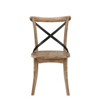 Kendric Side Chair (Set-2) Rustic Oak 71777(D0102H7Cqm8)