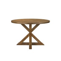 Acme Wallace Ii Dining Table, Weathered Oak 72310(D0102H7Cqz2)