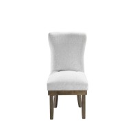 Acme Landon Side Chair (Set-2), Gray Linen Dn00951(D0102H7J95X)