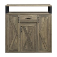 Acme Abiram Server In Rustic Oak Finish Dn01027(D0102H7J9Sj)