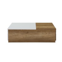 Acme Aafje Coffee Table In Oak & White Finish Lv00797(D0102H7Jl3T)