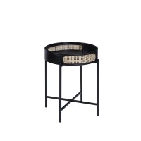 Acme Colson End Table, Black Finish Lv01077(D0102H7Jl4T)