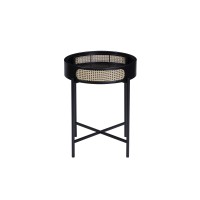 Acme Colson End Table, Black Finish Lv01077(D0102H7Jl4T)