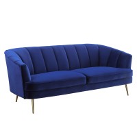 Acme Eivor Sofa, Blue Velvet Lv00210(D0102H7Jlq8)