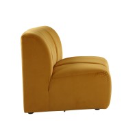 Acme Felicia Modular Chair, Yellow Velvet Lv01068(D0102H7Jlyx)