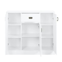 Acme Pagan Server In White High Gloss Finish Dn00742(D0102H7Jsi6)