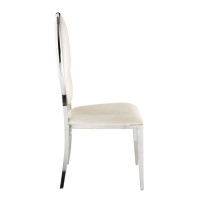 Acme Cyrene Side Chair (Set-2) In Beige Dn00930(D0102H7Jsst)