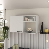 Kitchen Wall Cabinet Burwood, White Finish(D0102Hgempw)