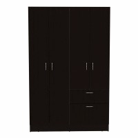 Habana Armoire Two Cabinets One Drawers One Hidden Drawer Shoes(D0102Hi4Xxu)