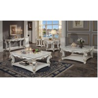 Acme Vendome Sofa Table, Antique Pearl Finish Lv01528(D0102Hr78I6)