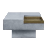 Acme Kailano Coffee Table, Weathered Gray Finish Lv01928(D0102Hr7Z9X)