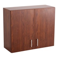 Hospitality Wall Cabinet Mahogany