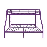 Tritan Twin/Full Bunk Bed, Purple