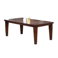 Acme Birch Veneer Dining Table, Country Cherry Finish