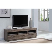 Alvin Tv Stand, Rustic Oak For Flat Screens Tvs Up To 60