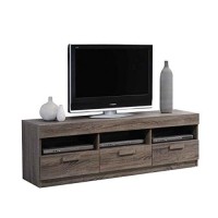 Alvin Tv Stand, Rustic Oak For Flat Screens Tvs Up To 60