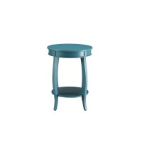 Aberta Side Table, Teal