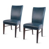 Milton Bonded Leather Chair, (Set Of 2)