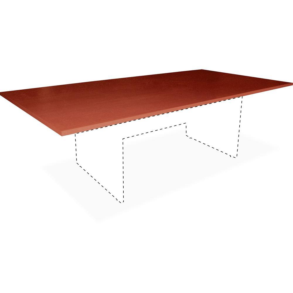 Lorell Essentials Rectangular Conference Table Top - 94.5 X 47.3 X 1.3 X 1 - Finish: Cherry, Laminate
