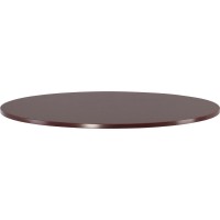 Lorell Essentials Conference Table Top - Laminated Round, Mahogany Top X 47.25 Table Top Width X 47.25 Table Top Depth X 1.25 Table Top Thickness - 1 Height - Assembly Required