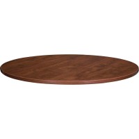 Lorell Essentials Conference Table Top - Cherry Round Top - 41.75 Table Top Width X 41.75 Table Top Depth X 1.25 Table Top Thickness X 42 Table Top Diameter - 1 Height - Assembly Required - Cherr