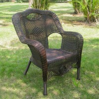 Riviera Resin Wicker/Aluminum Outdoor Dining Chair