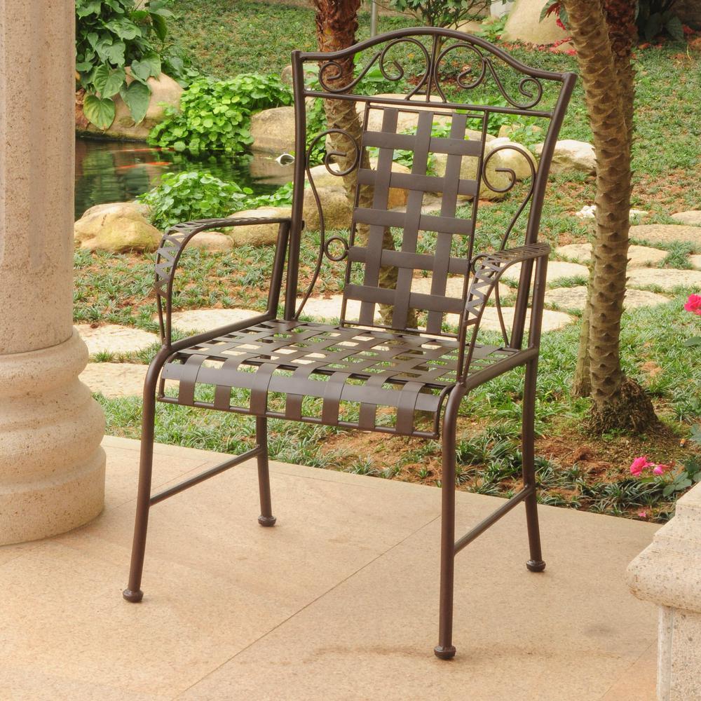 Mandalay Set Of Two Iron Chairs