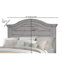 Stonebrook King Panel Headboard - Parts Only