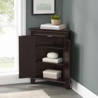 Lydia Corner Cabinet Espresso