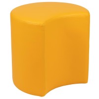 Soft Seating Flexible Moon For Classrooms And Common Spaces - 18 Seat Height (Yellow)