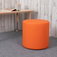 Soft Seating Flexible Circle For Classrooms And Common Spaces - 18 Seat Height (Orange)