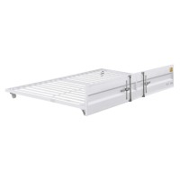 Acme Cargo Metal Cargo Container Style Twin Trundle With Casters In White