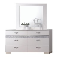 Dresser, White High Gloss