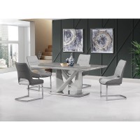 D844Dt, Dining Table Grey Marble