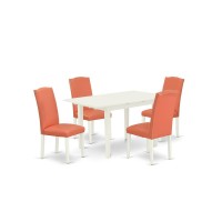 Dining Table- Parson Chairs, Noen5-Lwh-78