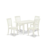 Dining Table- Dining Chairs, Noda5-Lwh-W