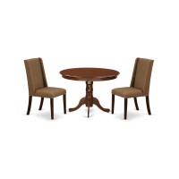 Dining Room Set Mahogany, Hlfl3-Mah-18