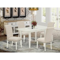 Dining Table- Dining Chairs, Nobr5-Lwh-02