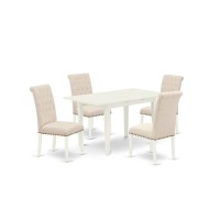 Dining Table- Dining Chairs, Nobr5-Lwh-02