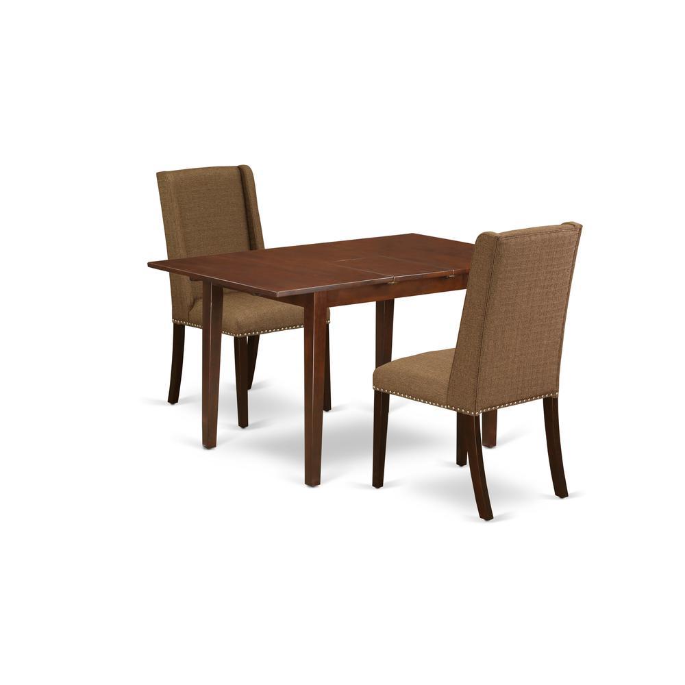 Dining Room Set Mahogany, Nffl3-Mah-18