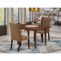 Dining Room Set Mahogany, Nffl3-Mah-18