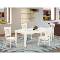 Dining Table- Table Leg Dining Chairs, Lgva5-Lwh-W