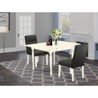 Dining Room Set Linen White, Mzbe3-Lwh-20