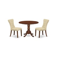 Dining Room Set Mahogany, Dlga3-Mah-32